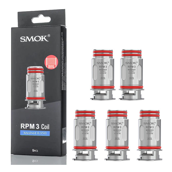 RPM 3 0.15 COILS - SMOK - 5 PACK