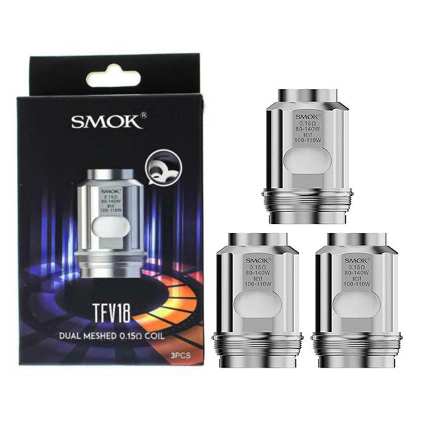 TFV18 0.15 COILS - SMOK - 3 PACK