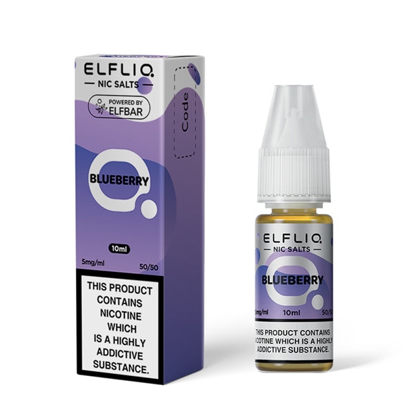 BLUEBERRY - ELFLIQ - NIC SALT 5MG