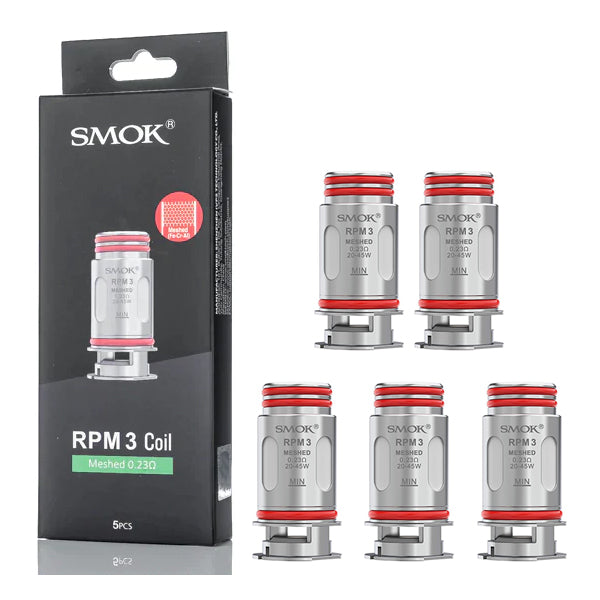 RPM 3 0.23 COILS - SMOK - 5 PACK