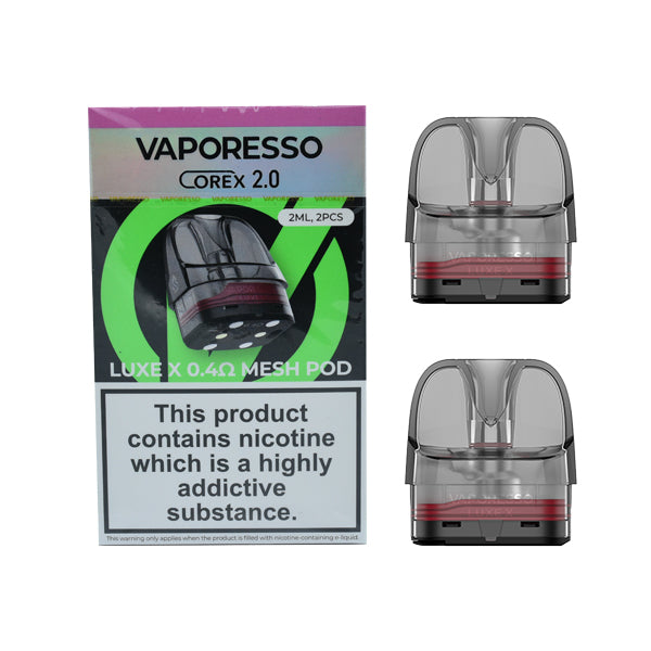 LUXE X PODS 0.4 (BOTTOM FILL) - VAPORESSO - 2 PACK