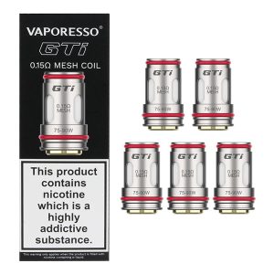 GTI COILS 0.15 - VAPORESSO - 5 PACK - Image 1