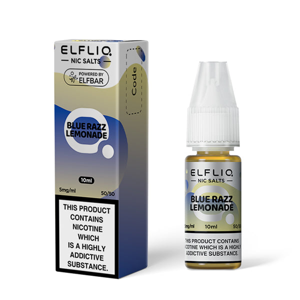 BLUE RAZZ LEMONADE - ELFLIQ - NIC SALT 5MG