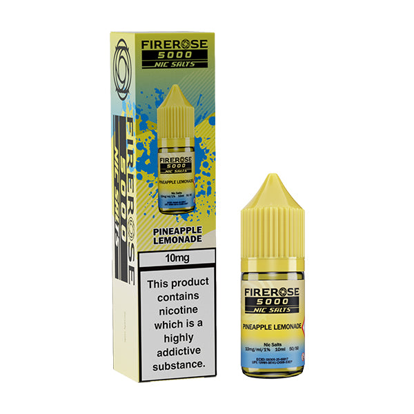 PINEAPPLE LEMONADE - FIREROSE 5000 - NIC SALT 10MG