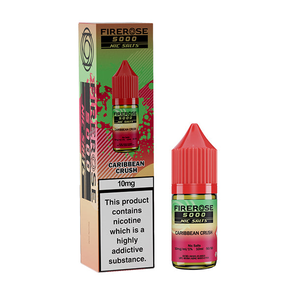 CARIBBEAN CRUSH - FIREROSE 5000 - NIC SALT 10MG