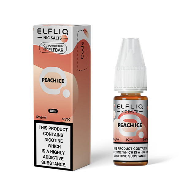 PEACH ICE - ELFLIQ - NIC SALT 5MG