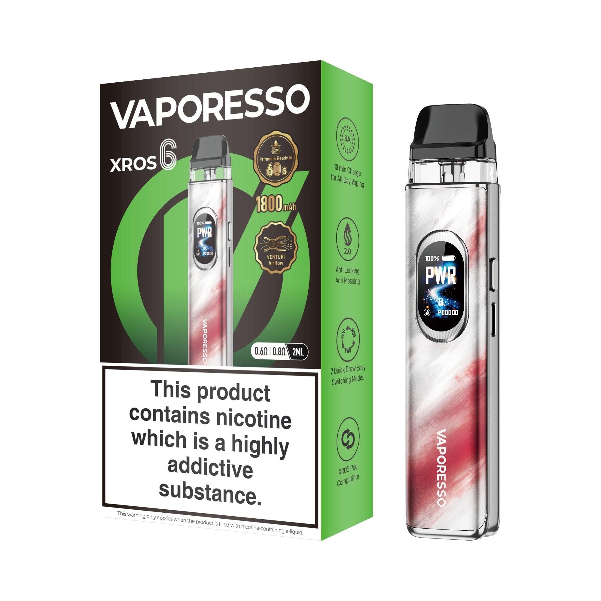 SCORCHING CLOUD - XROS 6 KIT - VAPORESSO - Image 1