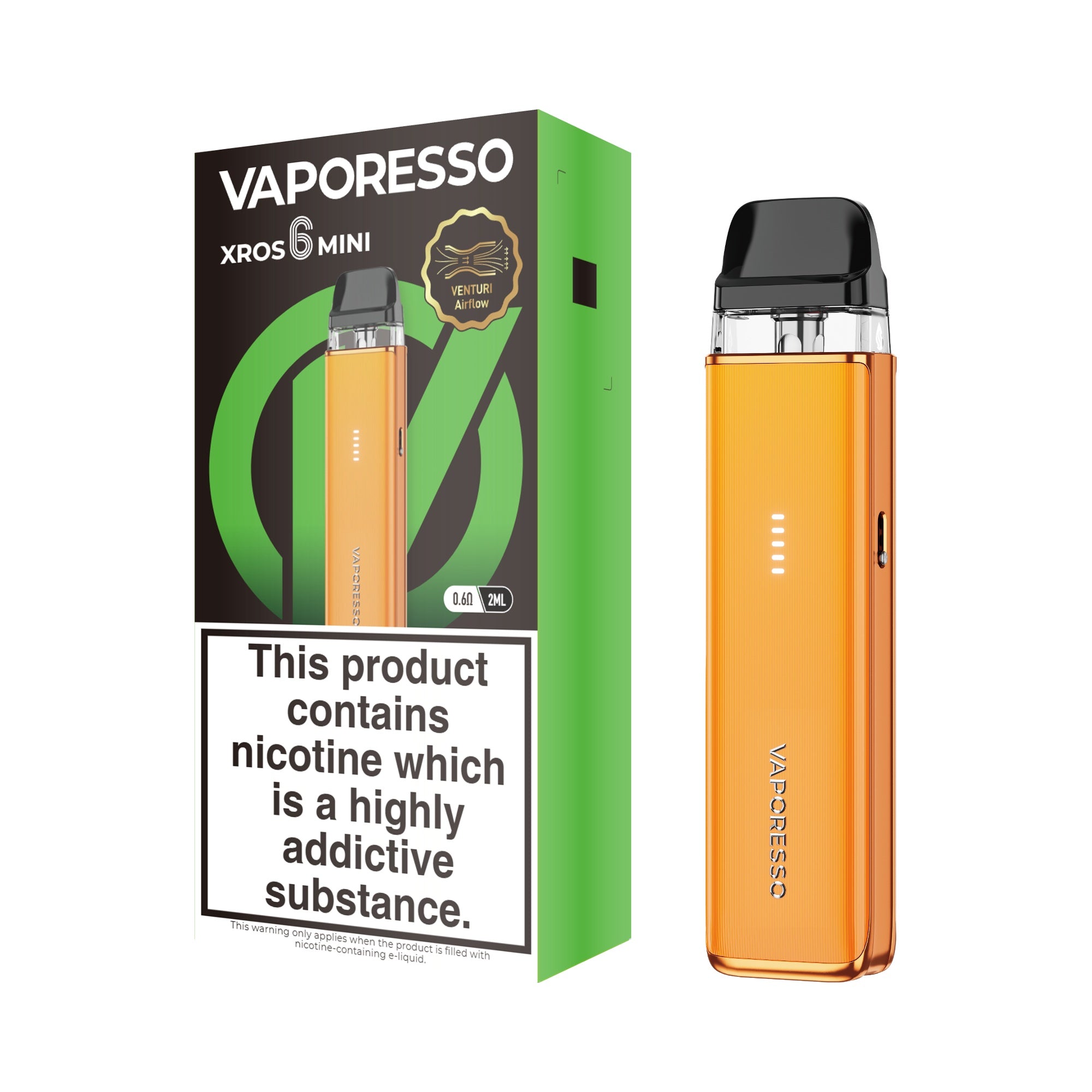 JELLY ORANGE - XROS 6 MINI KIT - VAPORESSO - Image 1