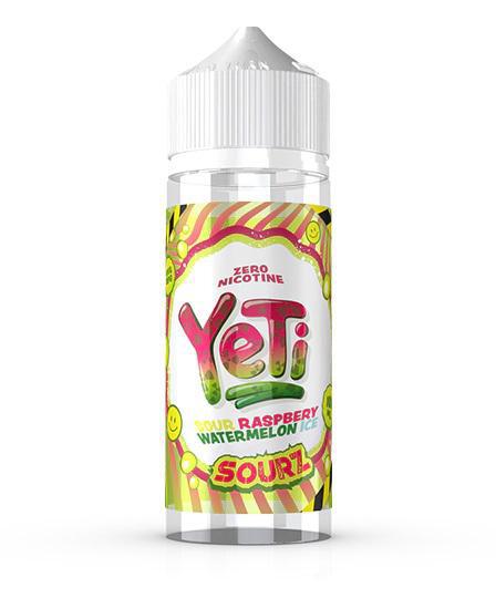 SOUR RASPBERRY WATERMELON ICE - YETI - 100ML