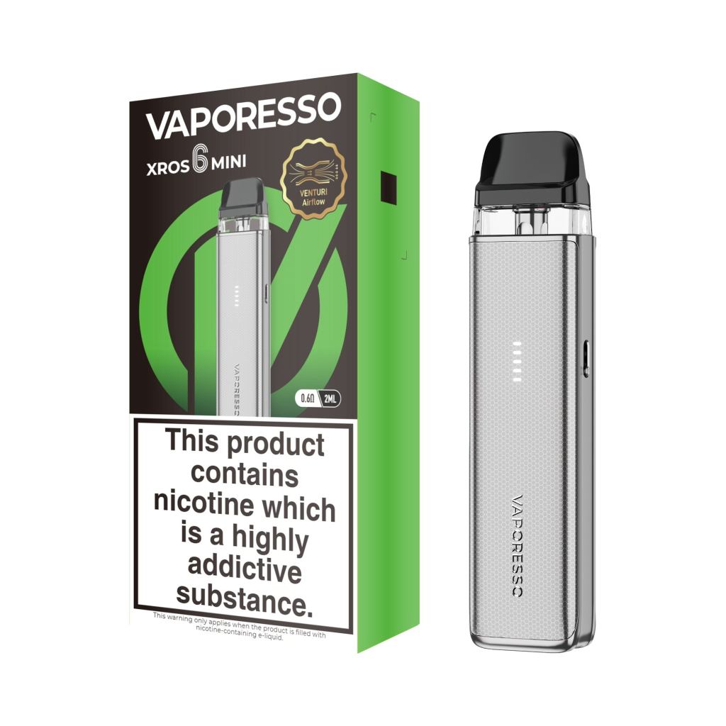 TITANIUM SILVER - XROS 6 MINI KIT - VAPORESSO