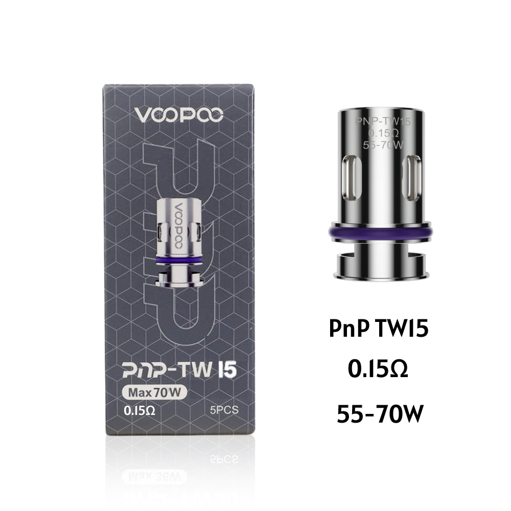 PNP TW15 COILS - VOOPOO - 5 PACK