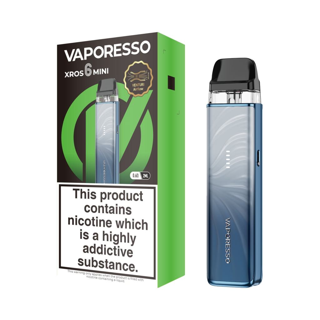 PLUME BLUE - XROS 6 MINI KIT - VAPORESSO