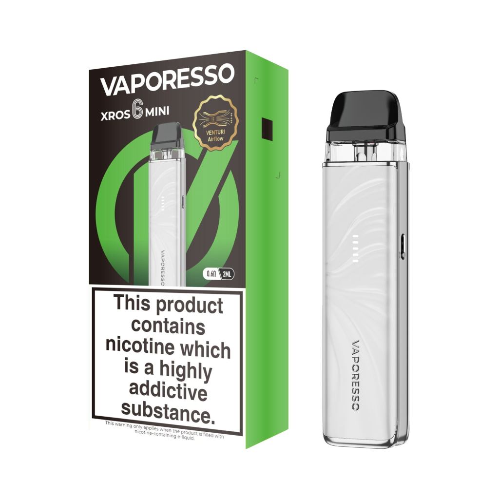 PLUME WHITE - XROS 6 MINI KIT - VAPORESSO