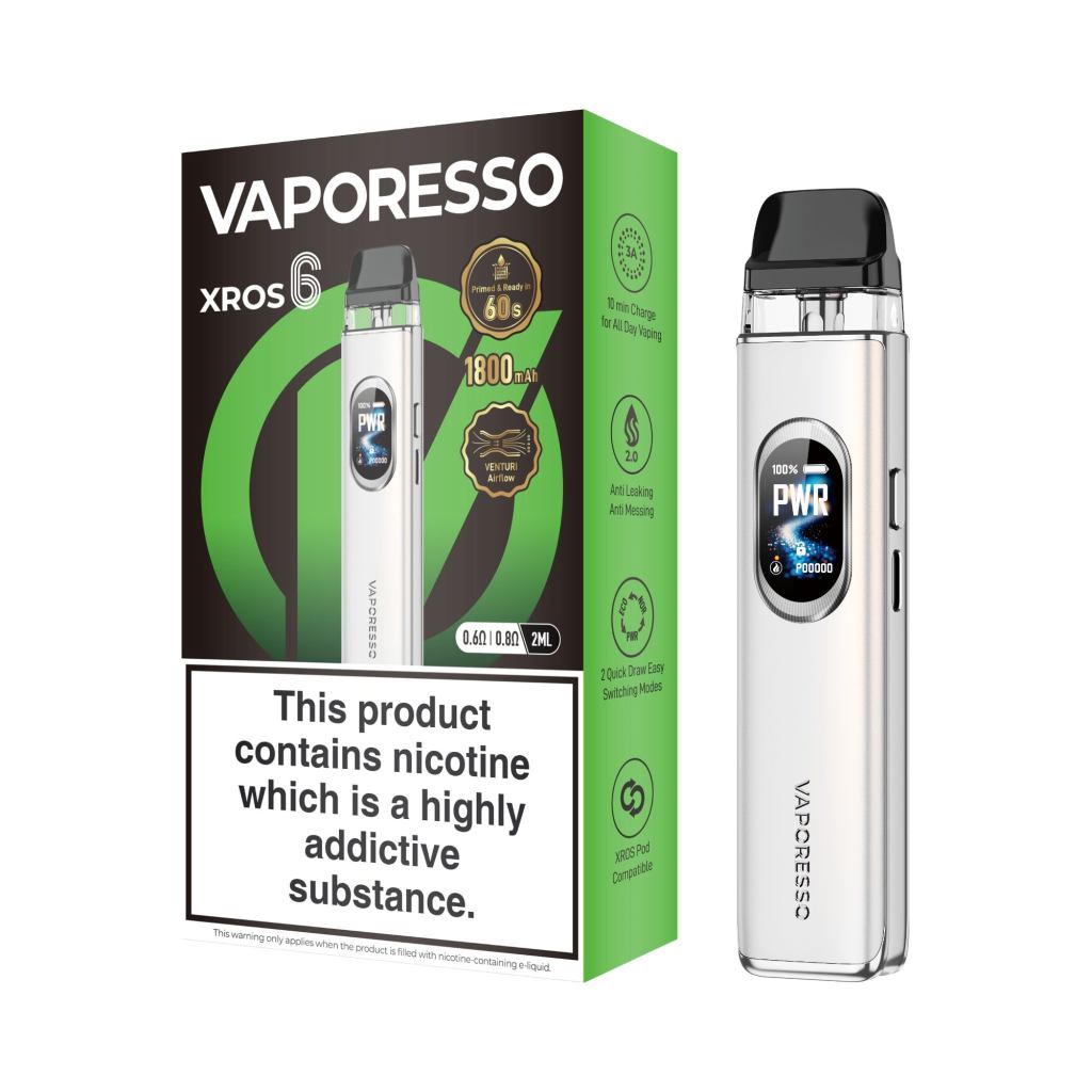 PEARL WHITE - XROS 6 KIT - VAPORESSO