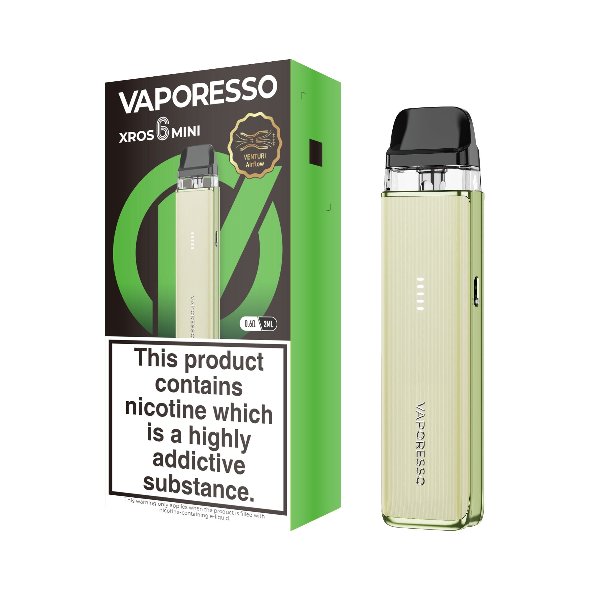 JELLY GREEN - XROS 6 MINI KIT - VAPORESSO - Image 1