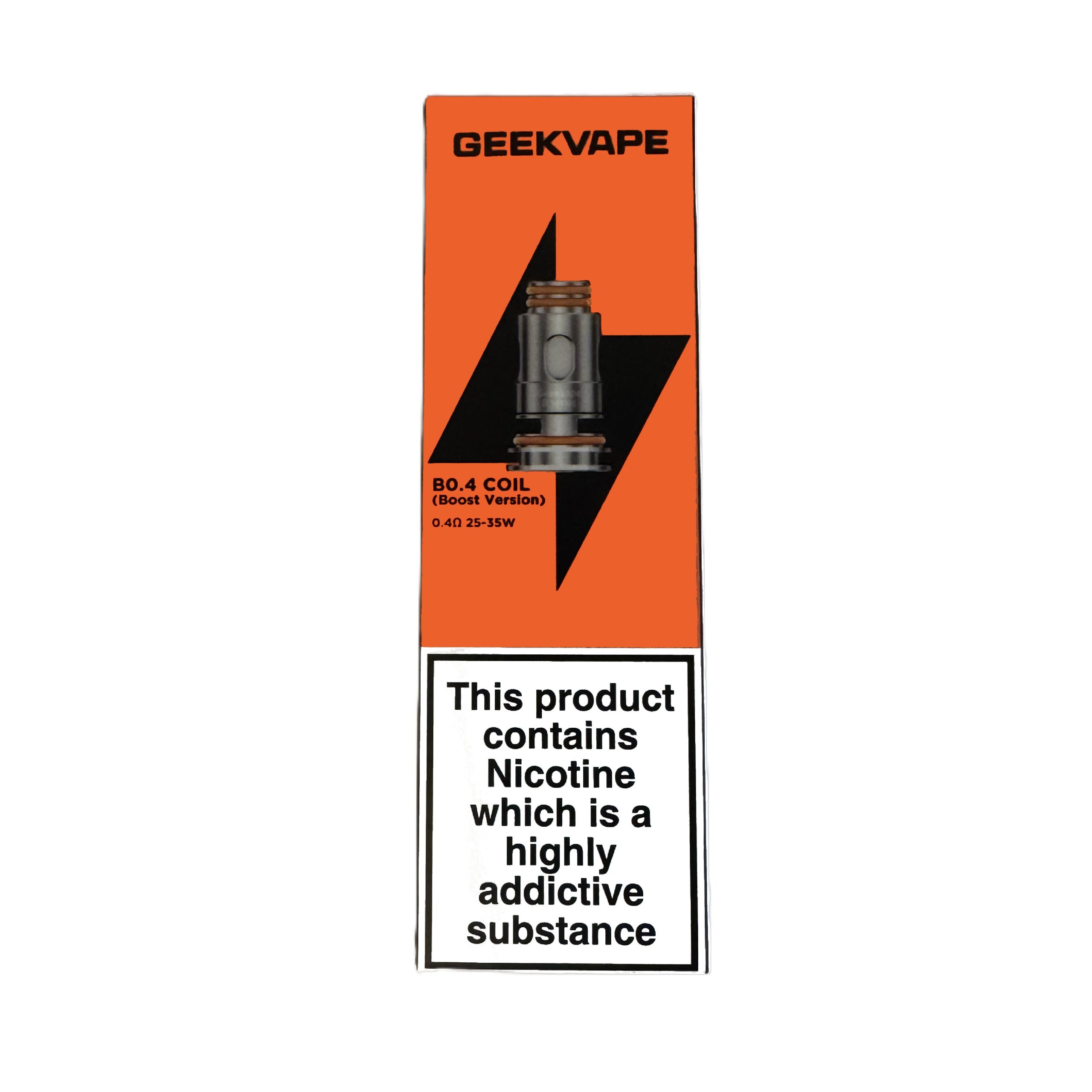 B COIL 0.4 (BOOST VERSION) - GEEK VAPE - 5 PACK - Image 1