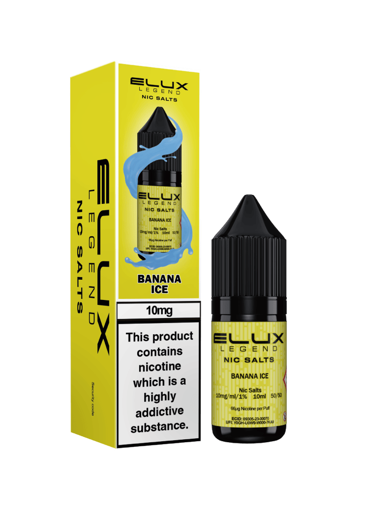 BANANA  ICE - ELUX LEGEND  -  NIC SALT 10MG