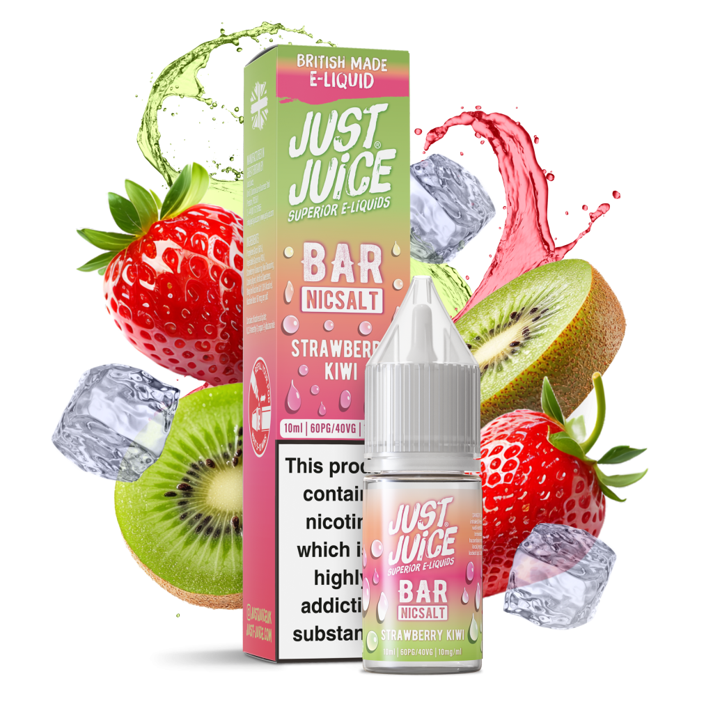 STRAWBERRY KIWI - JUST JUICE - NIC SALT 10MG