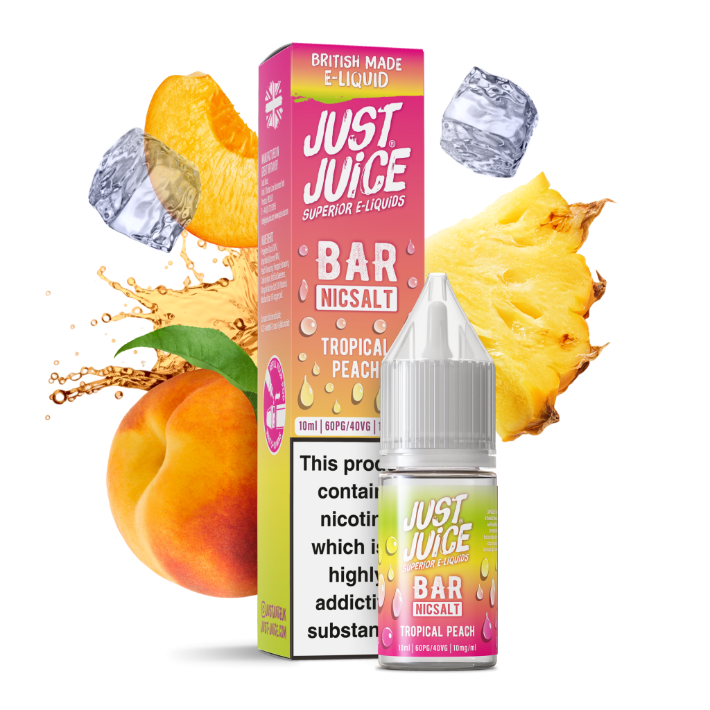 TROPICAL PEACH - JUST JUICE - NIC SALT 10MG