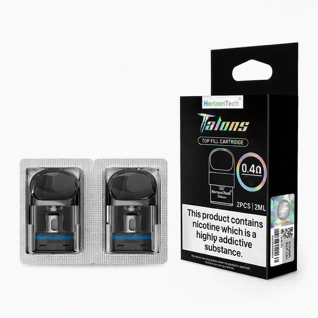 TALONS 0.4 TOP FILL PODS – HORIZONTECH - 2 PACK