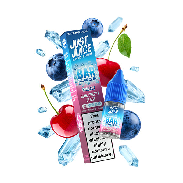 Blue Cherry Blast - JUST JUICE - Nic Salt 5mg