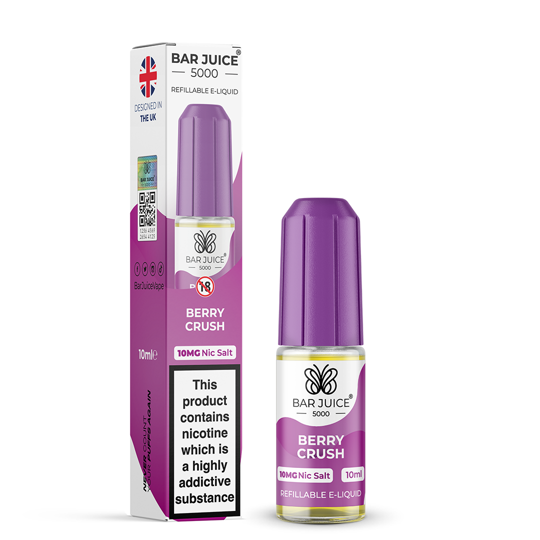 BERRY CRUSH - BAR JUICE 5000 - NIC SALT 10MG - Image 1