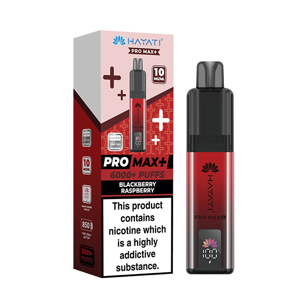 BLACKBERRY RASPBERRY - HAYATI PRO MAX+ 6000 KIT - 10MG