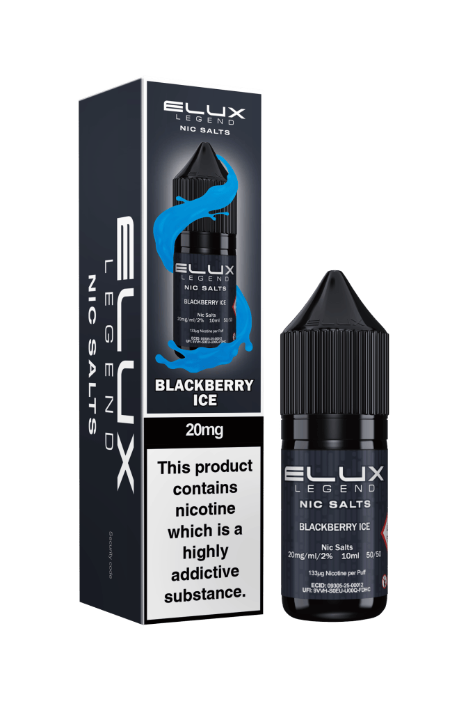 BLACKBERRY ICE  -  ELUX LEGEND  -  NIC SALT 10MG