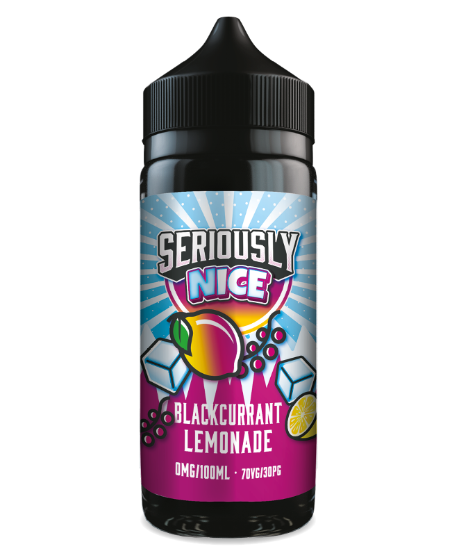 BLACKCURRANT LEMONADE - SERIOUSLY NICE - 100ML