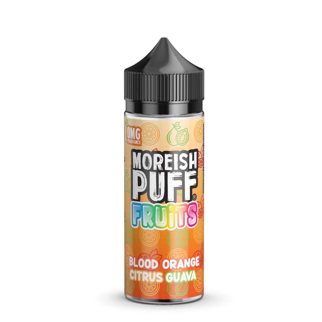 BLOOD ORANGE CITRUS GUAVA FRUITS - MOREISH PUFF - 100ML - Image 1