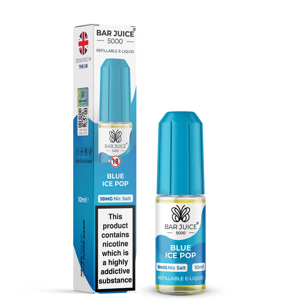 BLUE ICE POP - BAR JUICE 5000 - NIC SALT 10MG