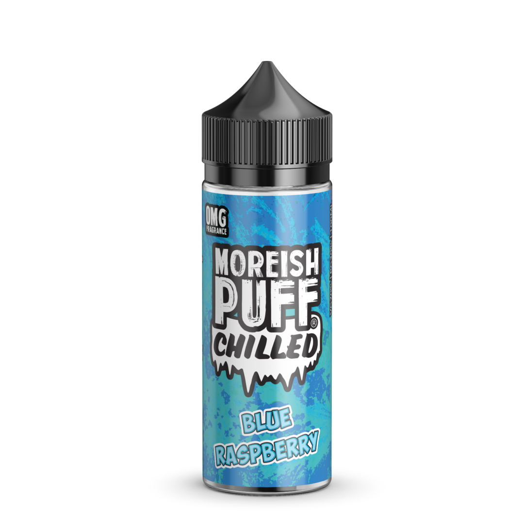 BLUE RASPBERRY CHILLED - MOREISH PUFF - 100ML - Image 1