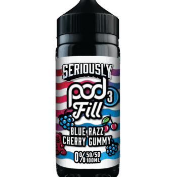 BLUE RAZZ CHERRY GUMMY - SERIOUSLY PODFILL 3 - 100ML