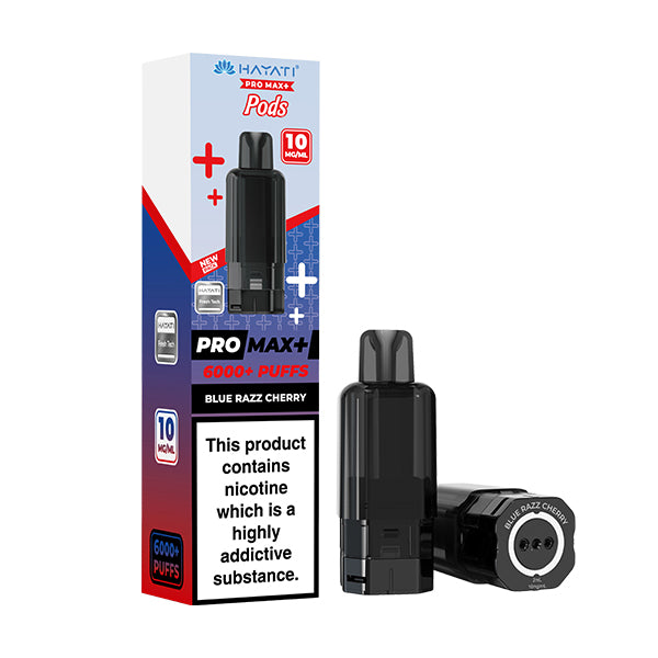 BLUE RAZZ CHERRY (POD ONLY) - HAYATI PRO MAX+ 6000 - 10MG