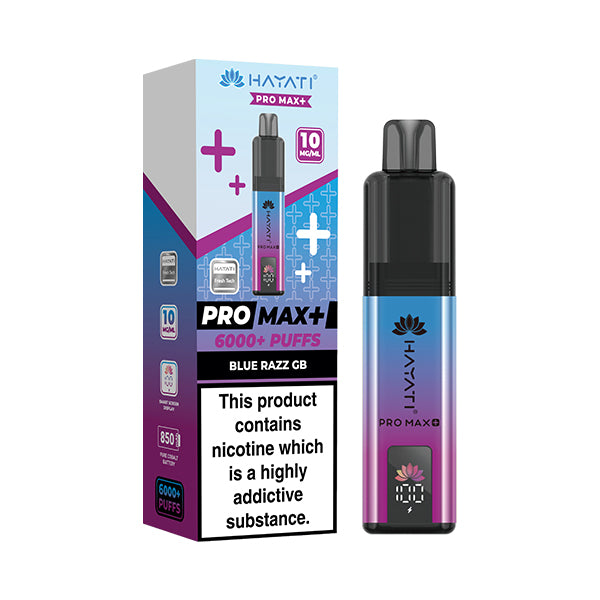 BLUE RAZZ GB - HAYATI PRO MAX+ 6000 KIT - 10MG