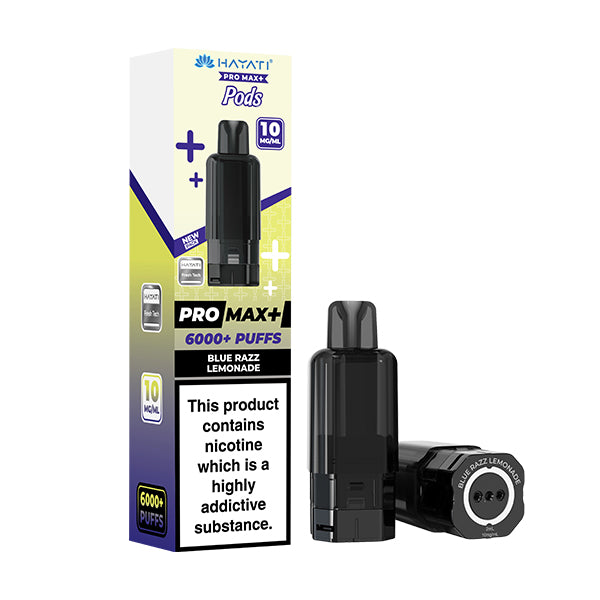 BLUE RAZZ LEMONADE (POD ONLY) - HAYATI PRO MAX+ 6000 - 10MG