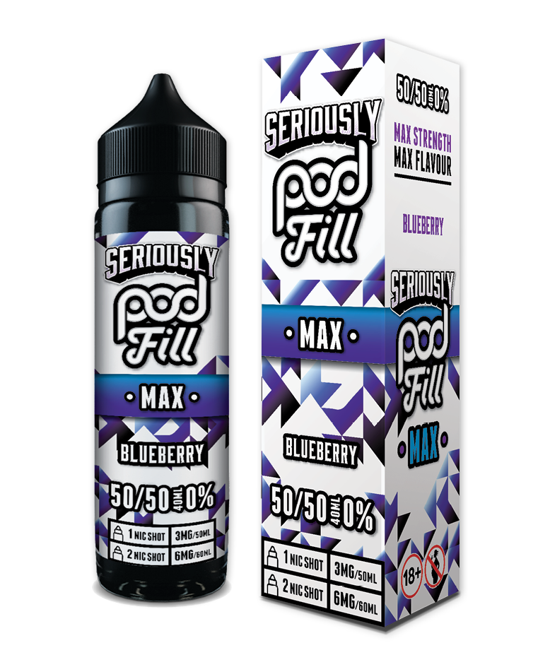 BLUEBERRY - SERIOUSLY PODFILL MAX - 40ML