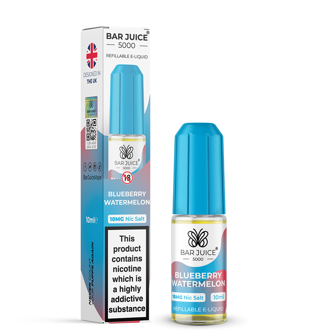 BLUEBERRY WATERMELON - BAR JUICE 5000 - NIC SALT 10MG - Image 1