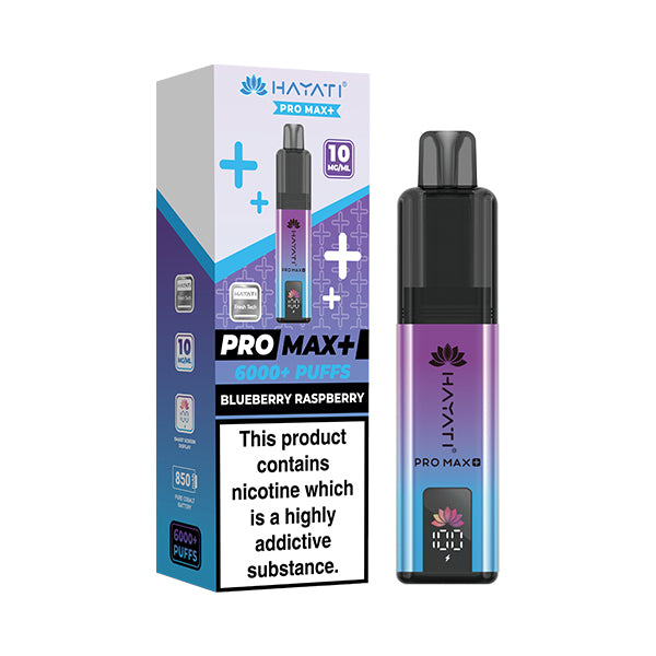 BLUEBERRY RASPBERRY - HAYATI PRO MAX+ 6000 KIT - 10MG