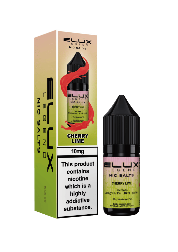 CHERRY LIME - ELUX LEGEND -  NIC SALT 10MG