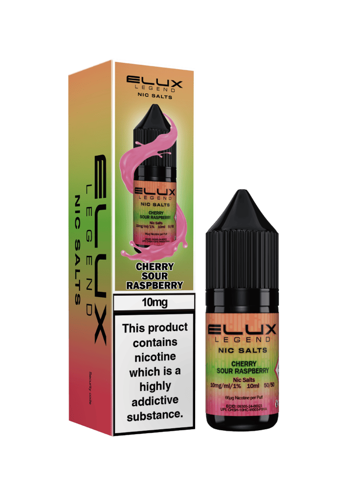 CHERRY SOUR RASPBERRY - ELUX LEGEND -  NIC SALT 10MG