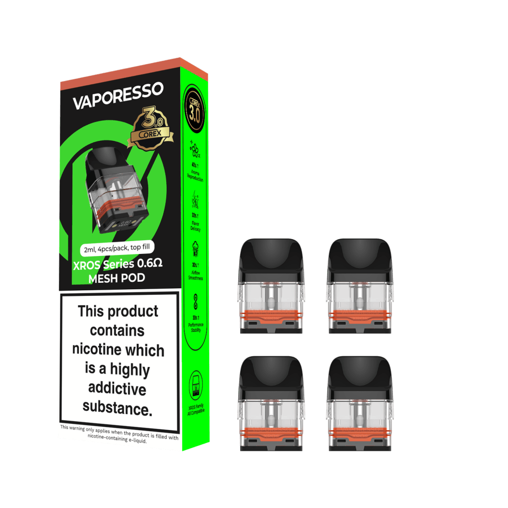 XROS PODS 0.6 - VAPORESSO - 4 PACK
