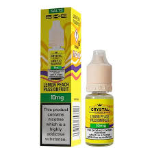 LEMON PEACH PASSIONFRUIT - CRYSTAL SKE - NIC SALT 10MG