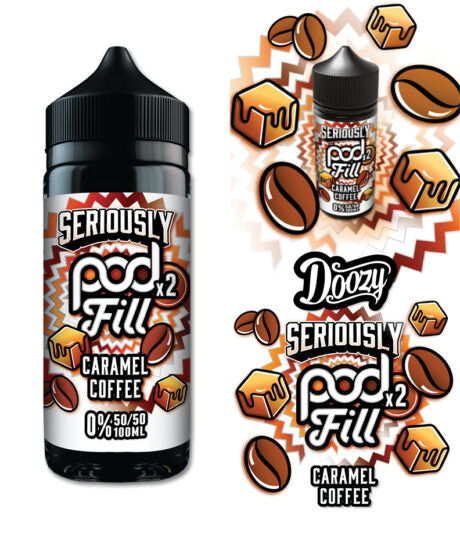 CARAMEL COFFEE - SERIOUSLY PODFILL X2 - 100ML