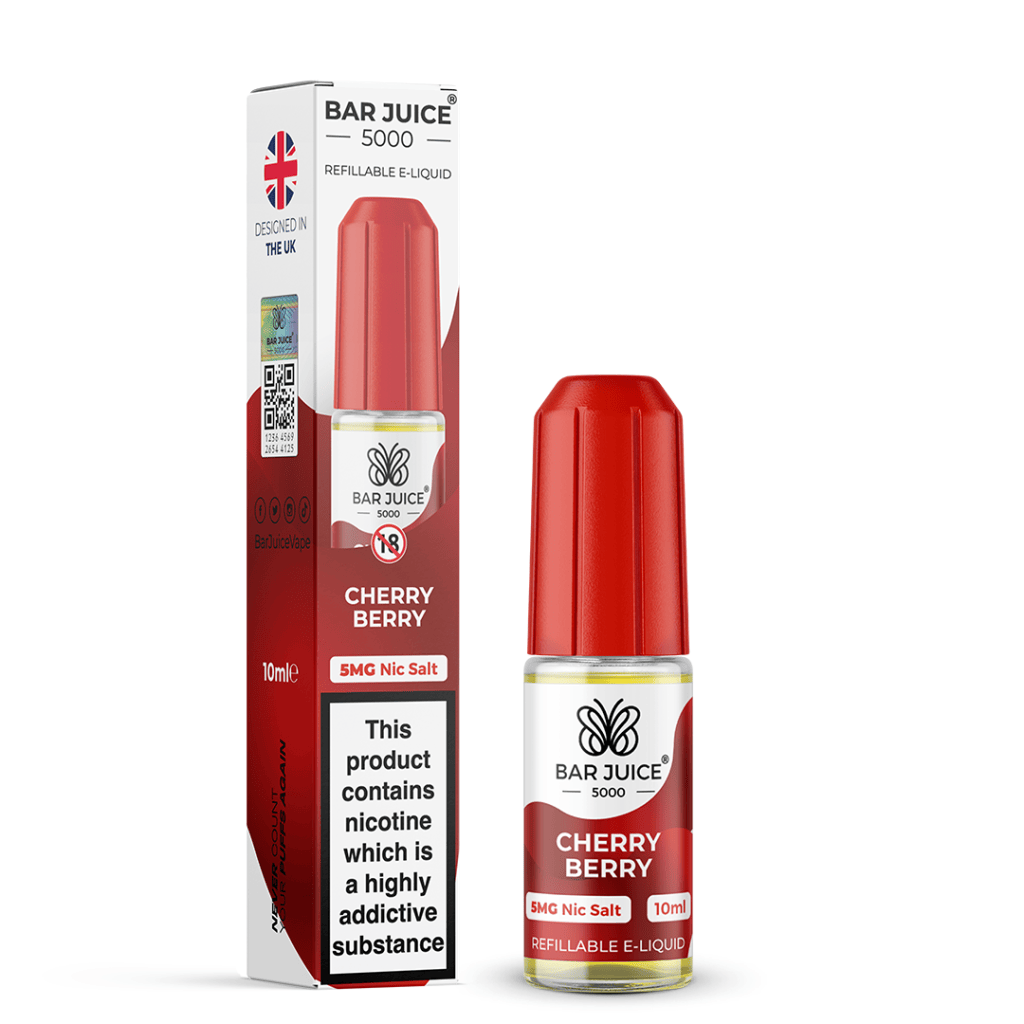 CHERRY BERRY - BAR JUICE 5000 - NIC SALT  5MG