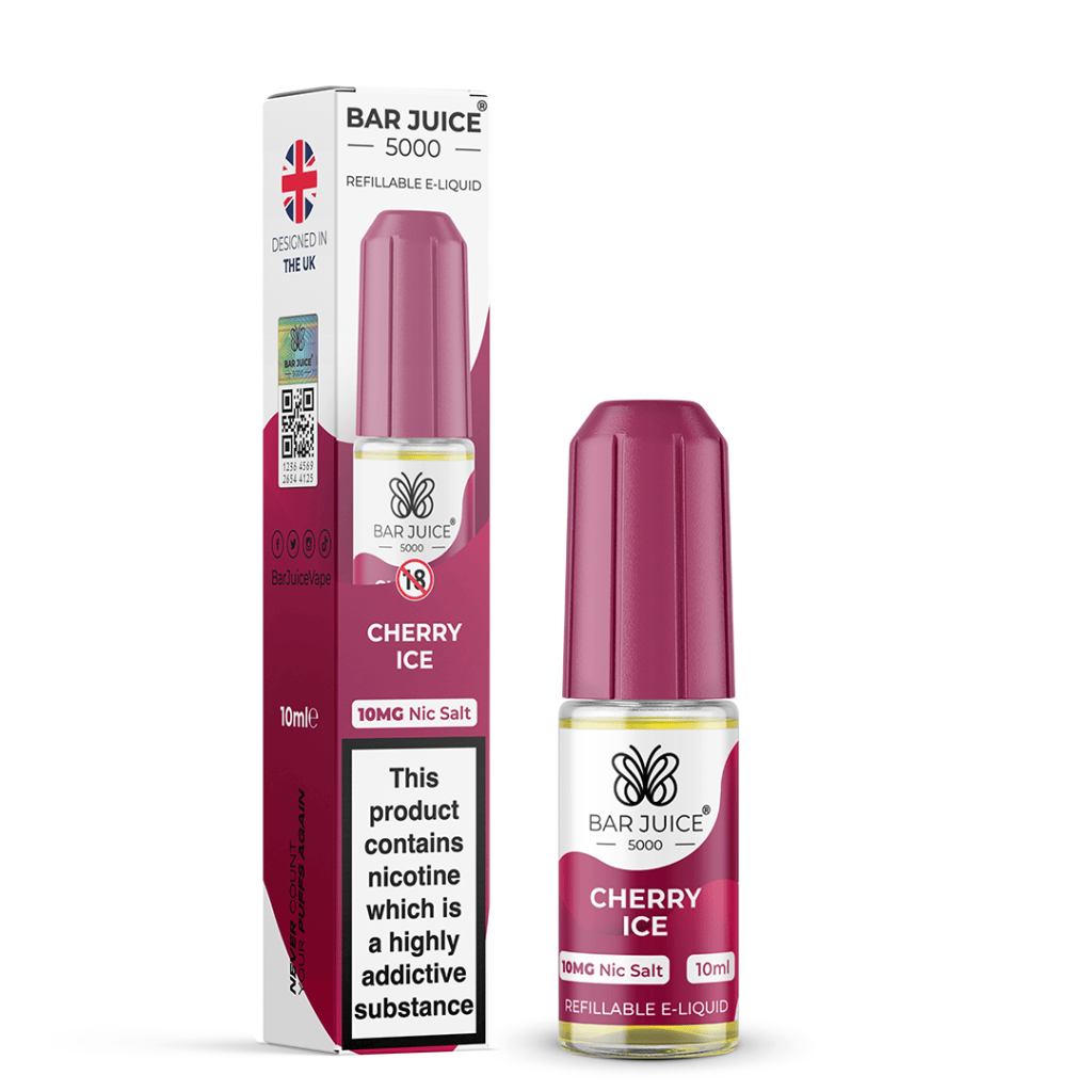 CHERRY ICE - BAR JUICE 5000 - NIC SALT 10MG