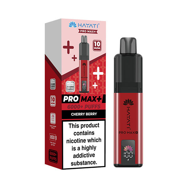CHERRY BERRY - HAYATI PRO MAX+ 6000 KIT - 10MG
