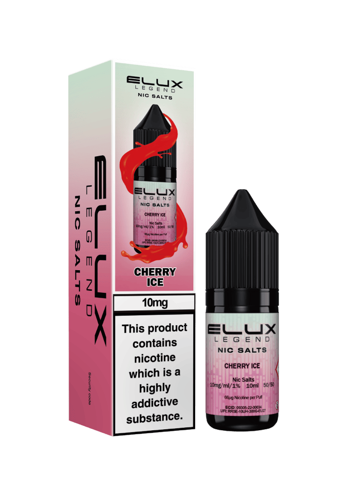 CHERRY ICE - ELUX LEGEND -  NIC SALT 10MG