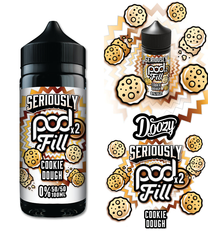 COOKIE DOUGH - SERIOUSLY PODFILL X2 - 100ML