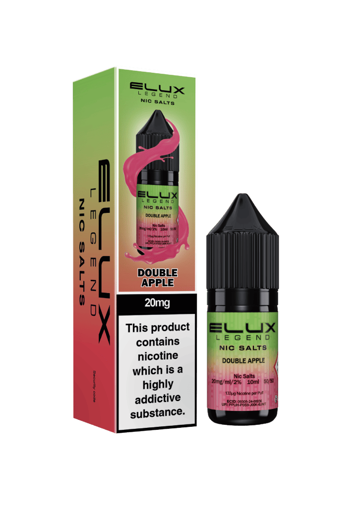DOUBLE APPLE - ELUX LEGEND -  NIC SALT 10MG
